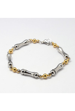 Fashion Jewelry MIXED STAINLESS LINK BRACELET FJBCD