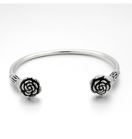 Fashion Jewelry STAINLESS ROSE CUFF FJBLB