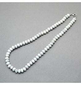 Fashion Jewelry STAINLESS HOWLITE NECKLACE FJN21-18