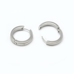 Fashion Jewelry STAINLESS HUGGIE EARRING FJE94