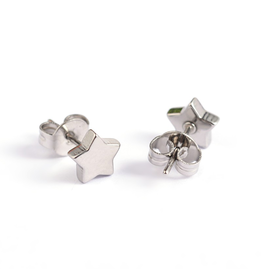 Fashion Jewelry STAINLESS STAR STUD EARRINGS FJES5