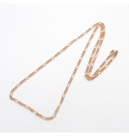Fashion Jewelry ROSE STAINLESS FIGARO CHAIN FJN29-23