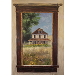 Karl W. Hoffman "INTO THE PAST" 60x40 Palette Knife Oil Painting