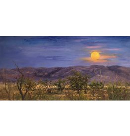 Karl W. Hoffman "SONORAN MOON" Giclee on Canvas 18 x 36