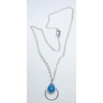 Audrey Hoffman SILVER CHALCEDONY NECKLACE ASN06