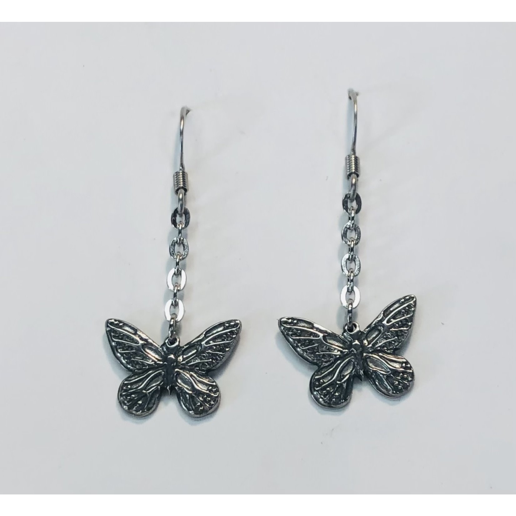 Butterfly Clutch Earring Back, Surgical Steel (144 Pieces)