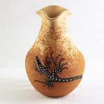 Lorenda Cellicion "ZUNI-WAVY VASE" Coiled Pottery 6x5