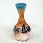 Curtis Yanito "SW BUD VASE" Painted Pottery 8x4