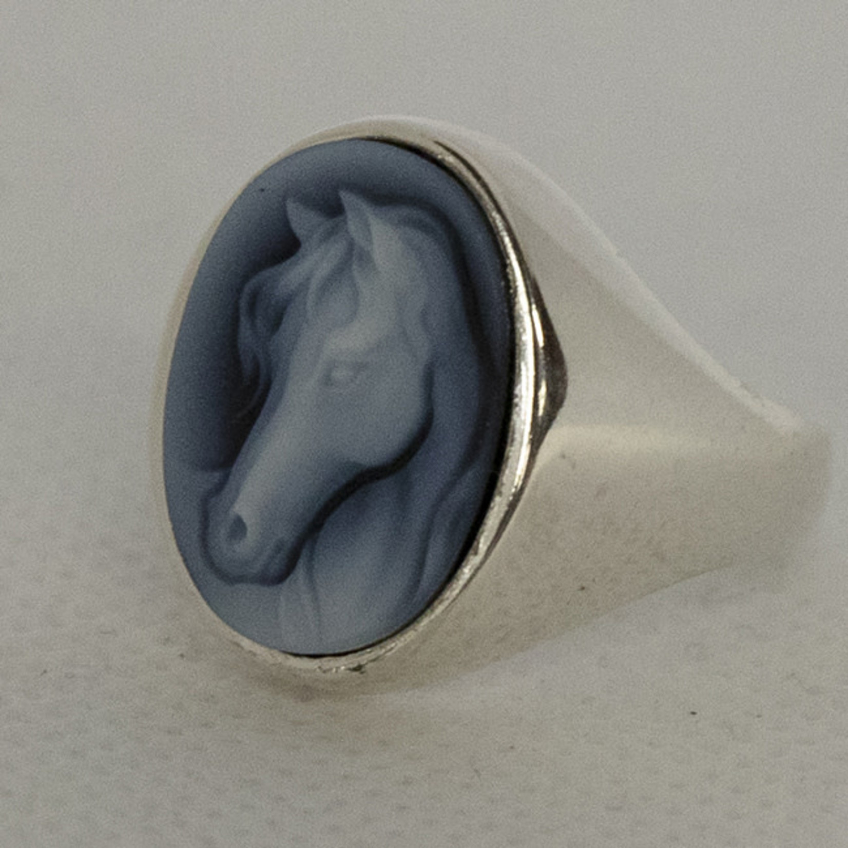 Horse on sale cameo ring