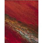 Nancy Karnes "CORAL SEA" Acrylic on Canvas 14x11