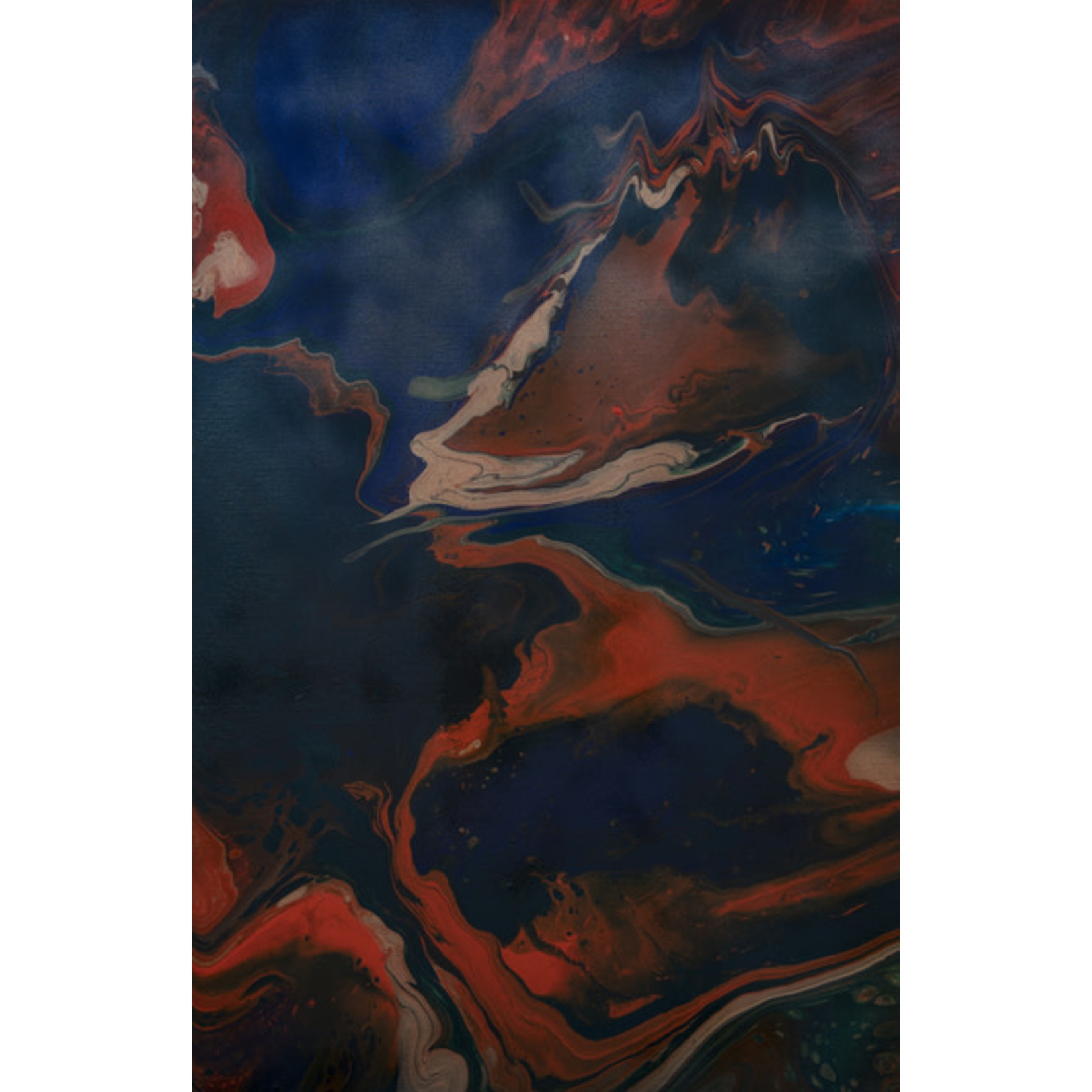 Nancy Karnes "BEAST OF THE LAND" Acrylic on Canvas 36x24