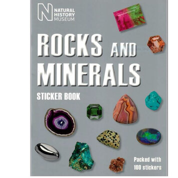 Natural History Museum Rocks and Minerals Sticker Book