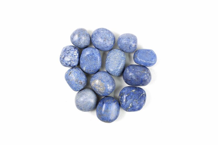 Dumortierite Tumbled Peru 1" Pocket Stone