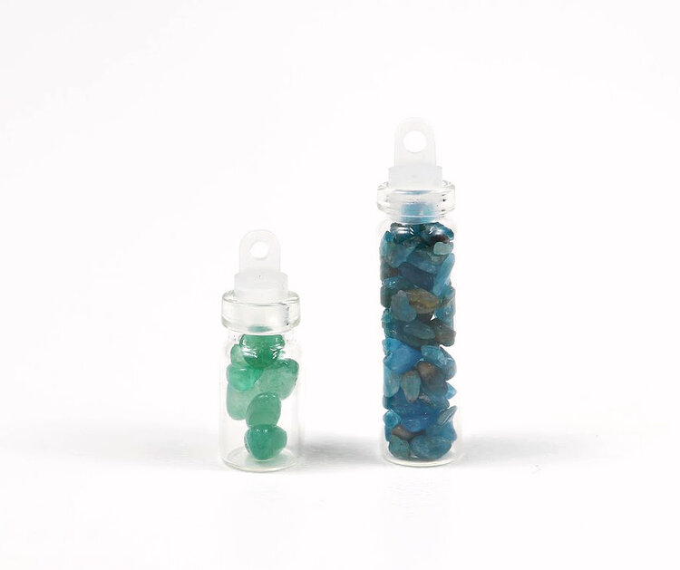 Gemstone Bottle Pendant 5ml
