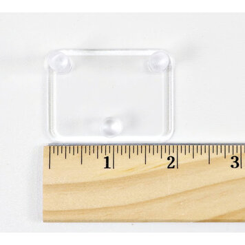 Extra-Small 3 Peg Acrylic Stand 2"x1.5"