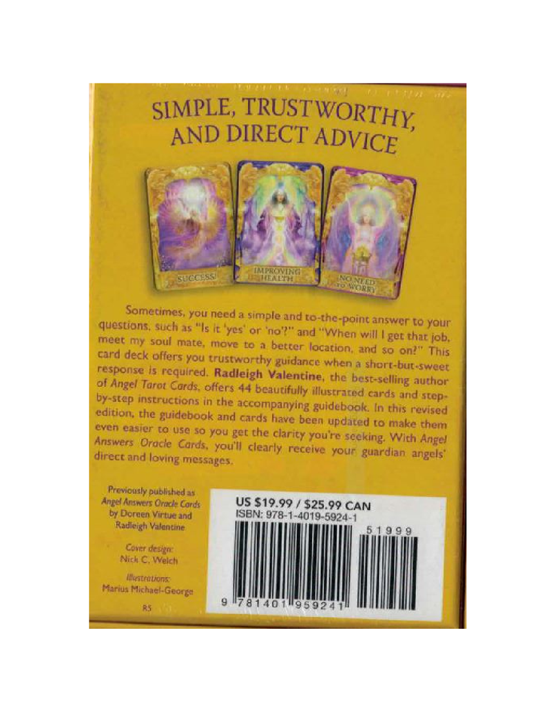 Angel Answers Oracle Cards