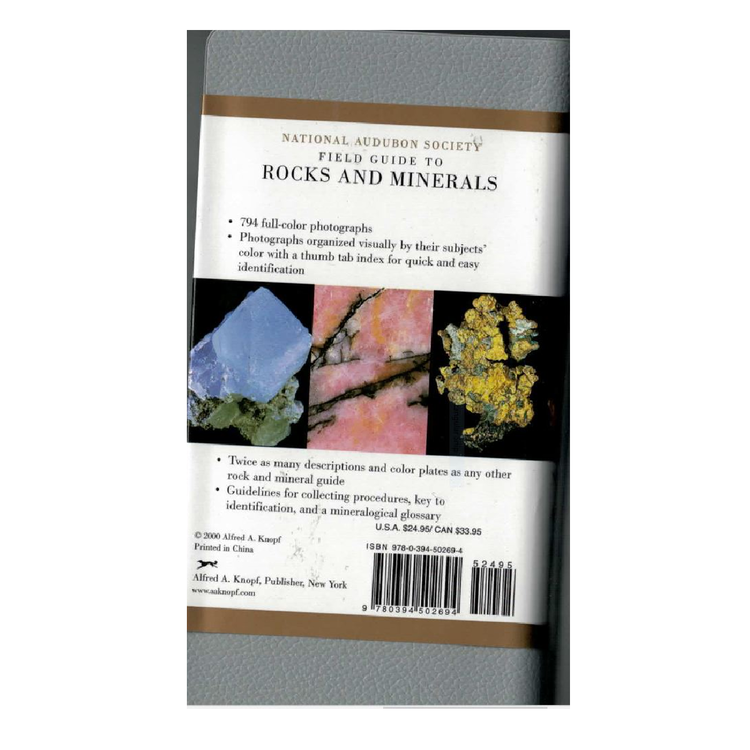 National Audubon Society Field Guide to Rocks and Minerals