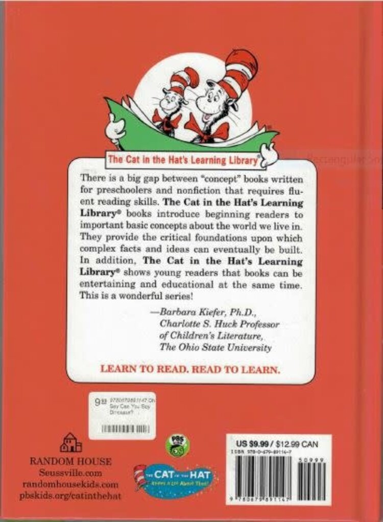 Oh Say Can You Say Dinosaur?