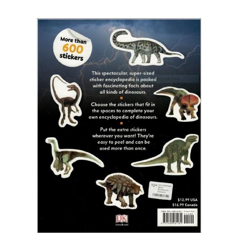 Sticker Encyclopedia Dinosaurs