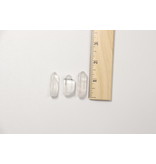 3 Quartz Crystals - 1/2" x 1-1/2"