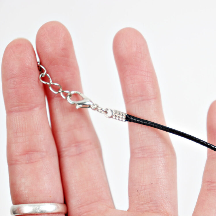 Waxed Linen Cord Necklace 16"-18"-20"