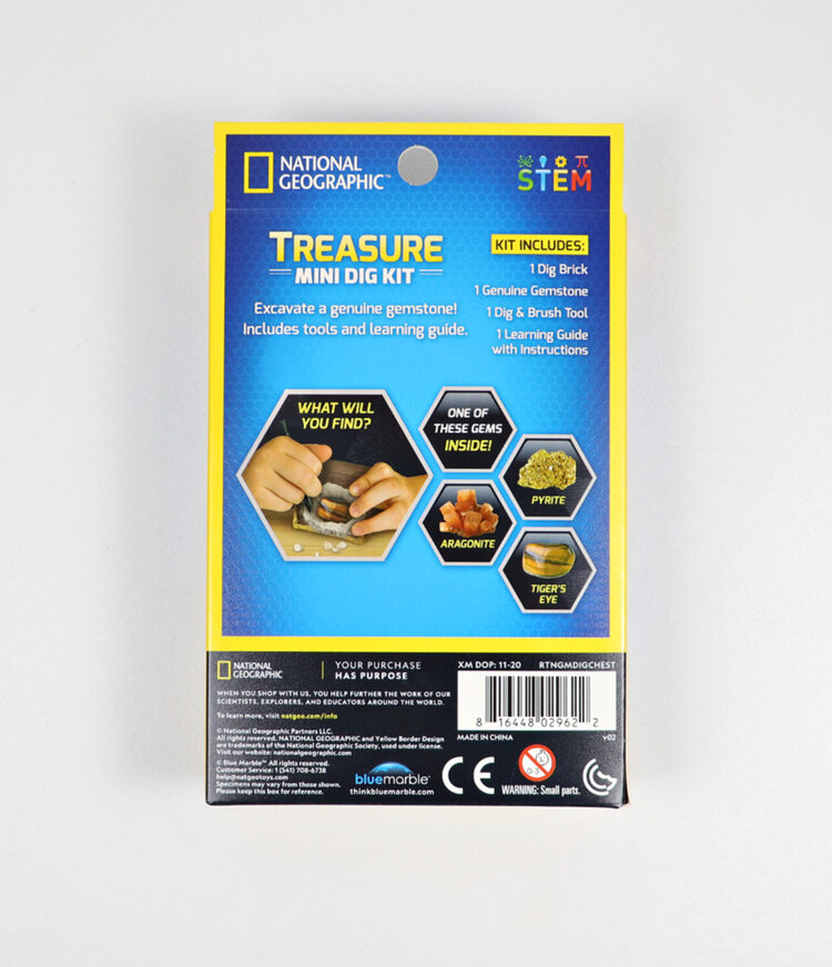 National Geographic Treasure Mini Dig Kit
