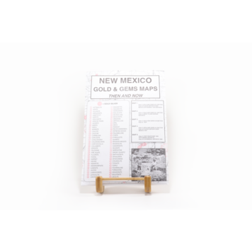 New Mexico Gold & Gems Maps Then and Now