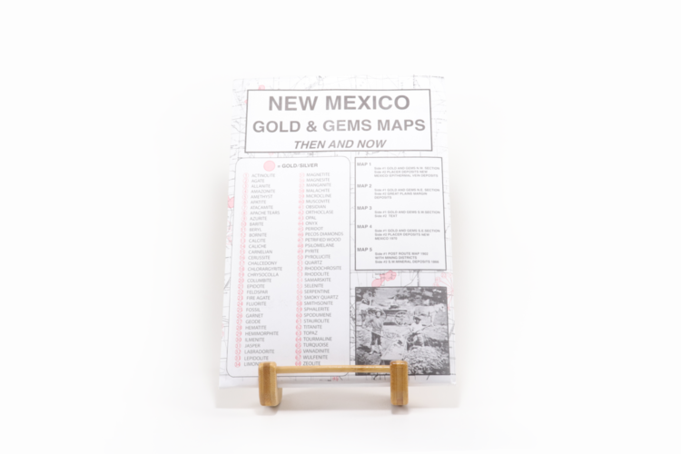 New Mexico Gold & Gems Maps Then and Now