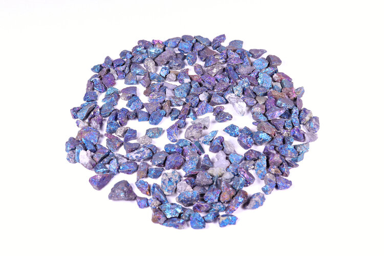 Natural Chalcopyrite Gemstone Peacock Ore