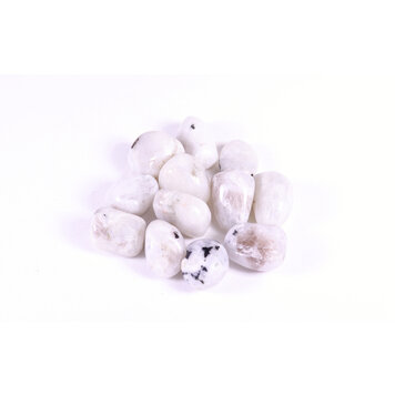 Natural Rainbow Moonstone  Tumble Polish