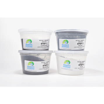 4 Step Grit Kit Tumble Polish Grit