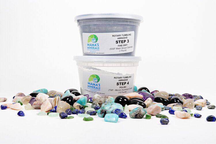 4 Step Grit Kit Tumble Polish Grit