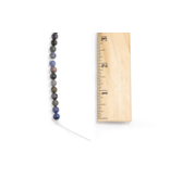 Sunset Dumortierite Round 6mm