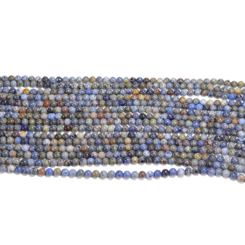 Sunset Dumortierite Round 6mm