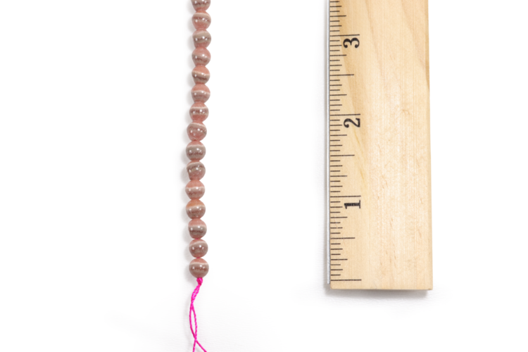 Rhodochrosite Rounds 6mm A