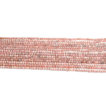 Rhodochrosite Rounds 4mm