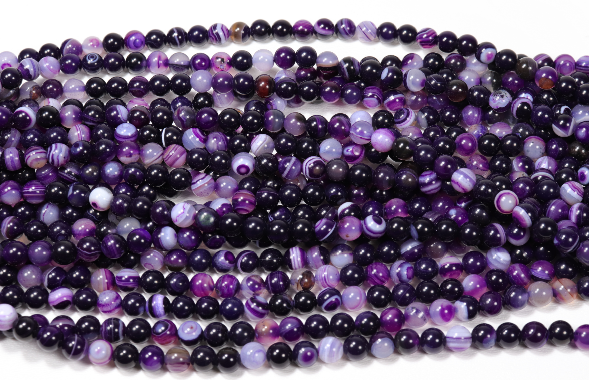 Purple striped agate online