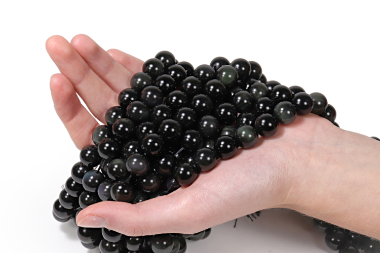 Rainbow Obsidian Round 12mm