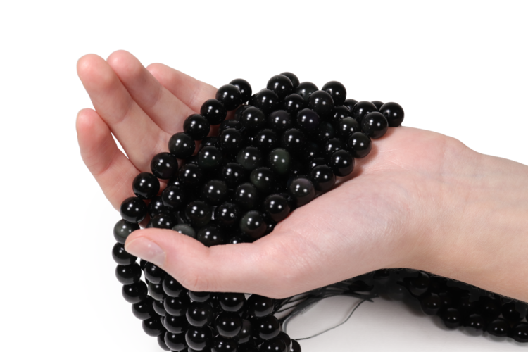 Rainbow Obsidian Rounds 10mm