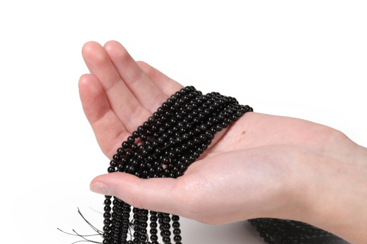 Rainbow Obsidian Round 4mm