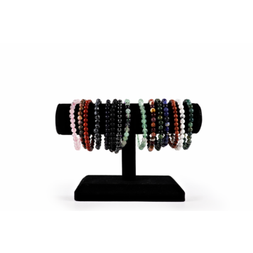 Assorted Gemstone Bracelet 6mm