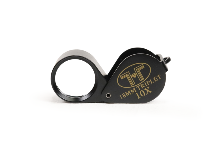 Jewelers Loupe 18mm Triplet 10x
