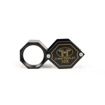 Jewelers Loupe 21mm Triplet 10X