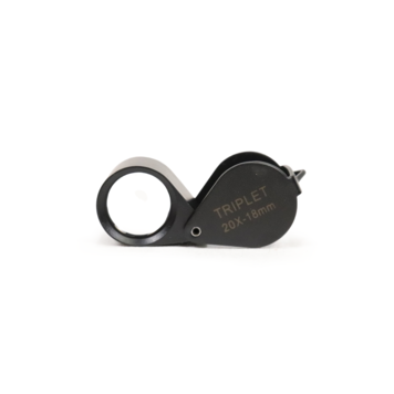 Jewelers Loupe 18mm Triplet 20x