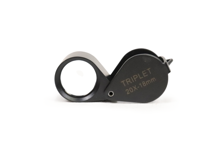 Jewelers Loupe 18mm Triplet 20x