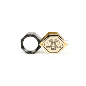 Jewelers Loupe 21mm Triplet 10x