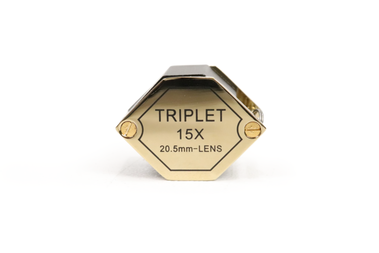 Jewelers Loupe 20.5mm Triplet 15x