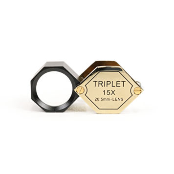 Jewelers Loupe 20.5mm Triplet 15x