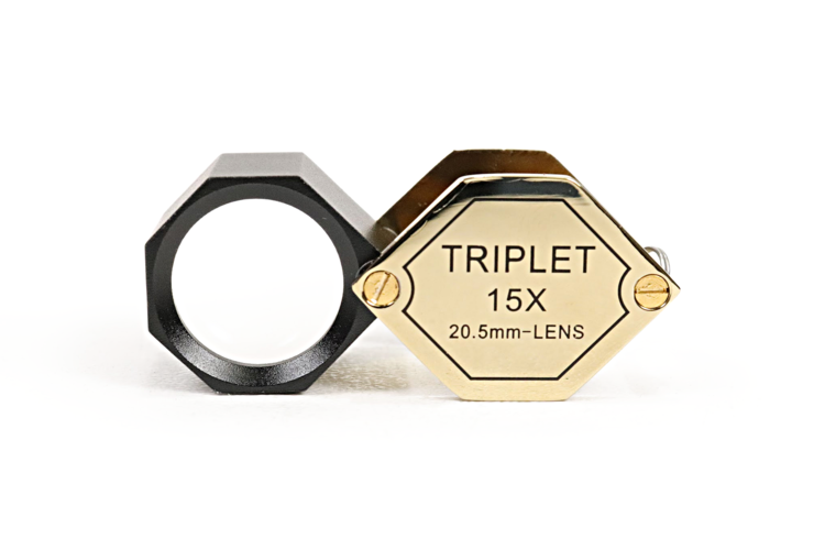 Jewelers Loupe 20.5mm Triplet 15x