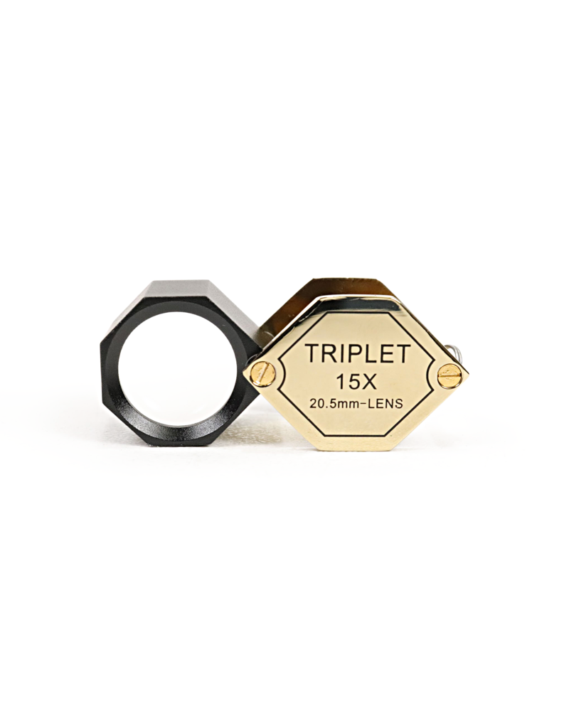 Jewelers Loupe 20.5mm Triplet 15x